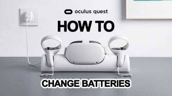 Como mudar as baterias do Oculus Quest 2