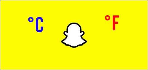 So erhalten Sie Temperaturaufkleber mit Snapchat
