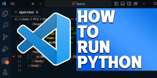 Cómo ejecutar Python desde VS Code