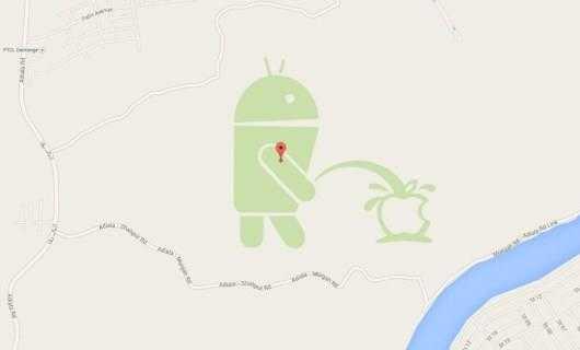 Rude Google Doodlers Ruin Maps para el resto
