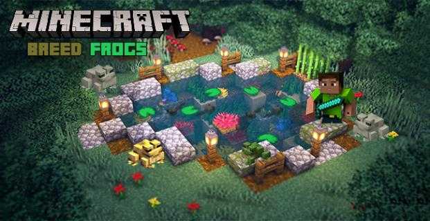 Hvordan avle frosker i Minecraft