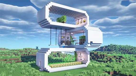 De beste Minecraft House -ideene