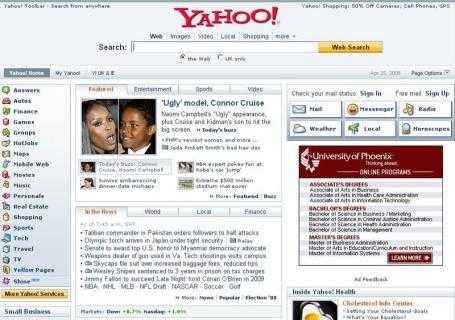 Yahoo siendo reencadenado de adentro hacia afuera